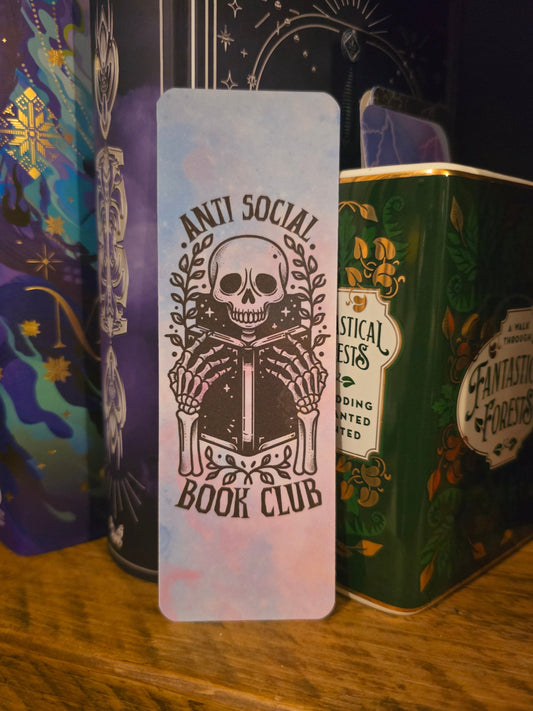 Antisocial Book Club Bookmark