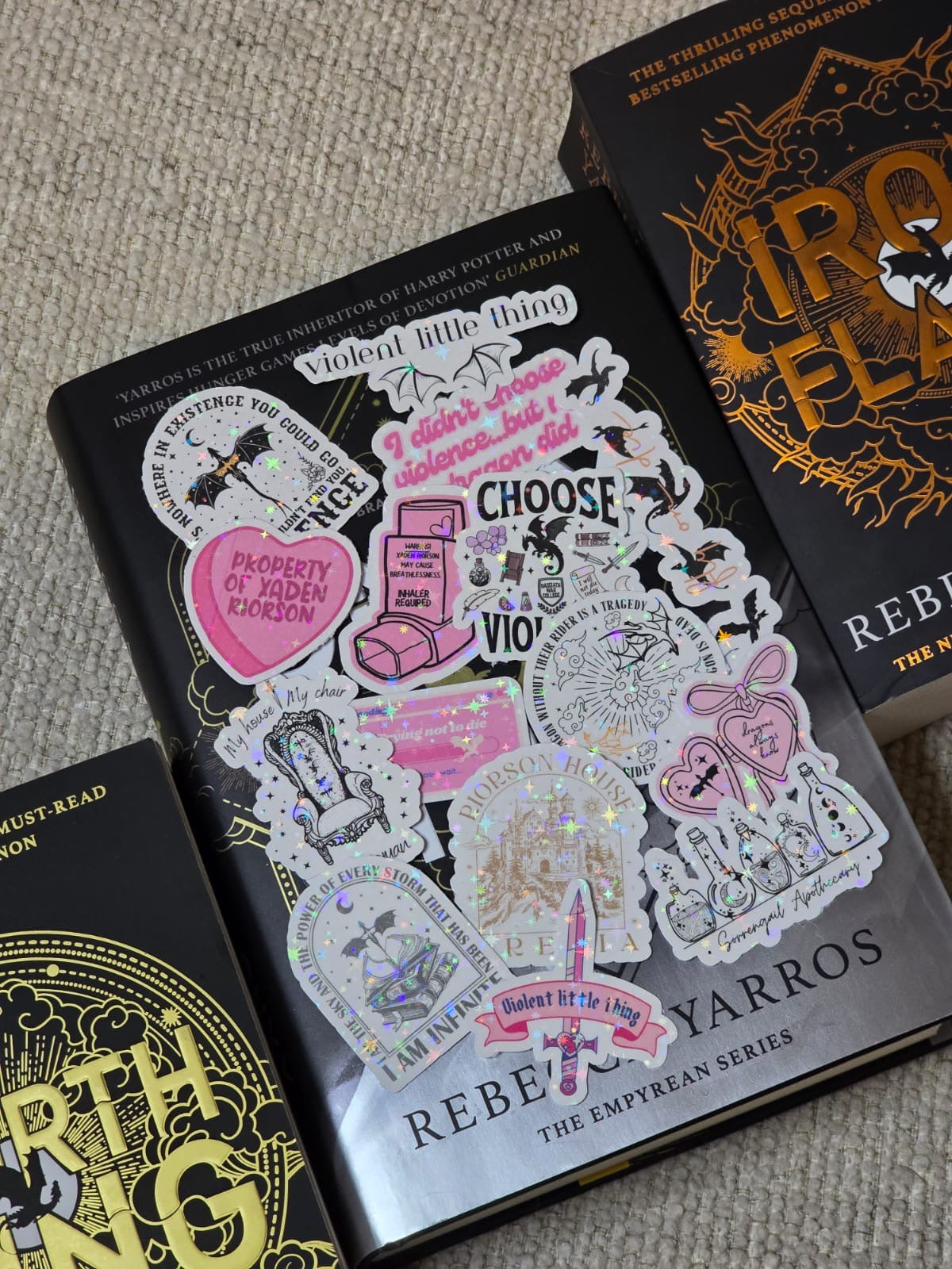 Fourth Wing Inspired Sticker Bundle