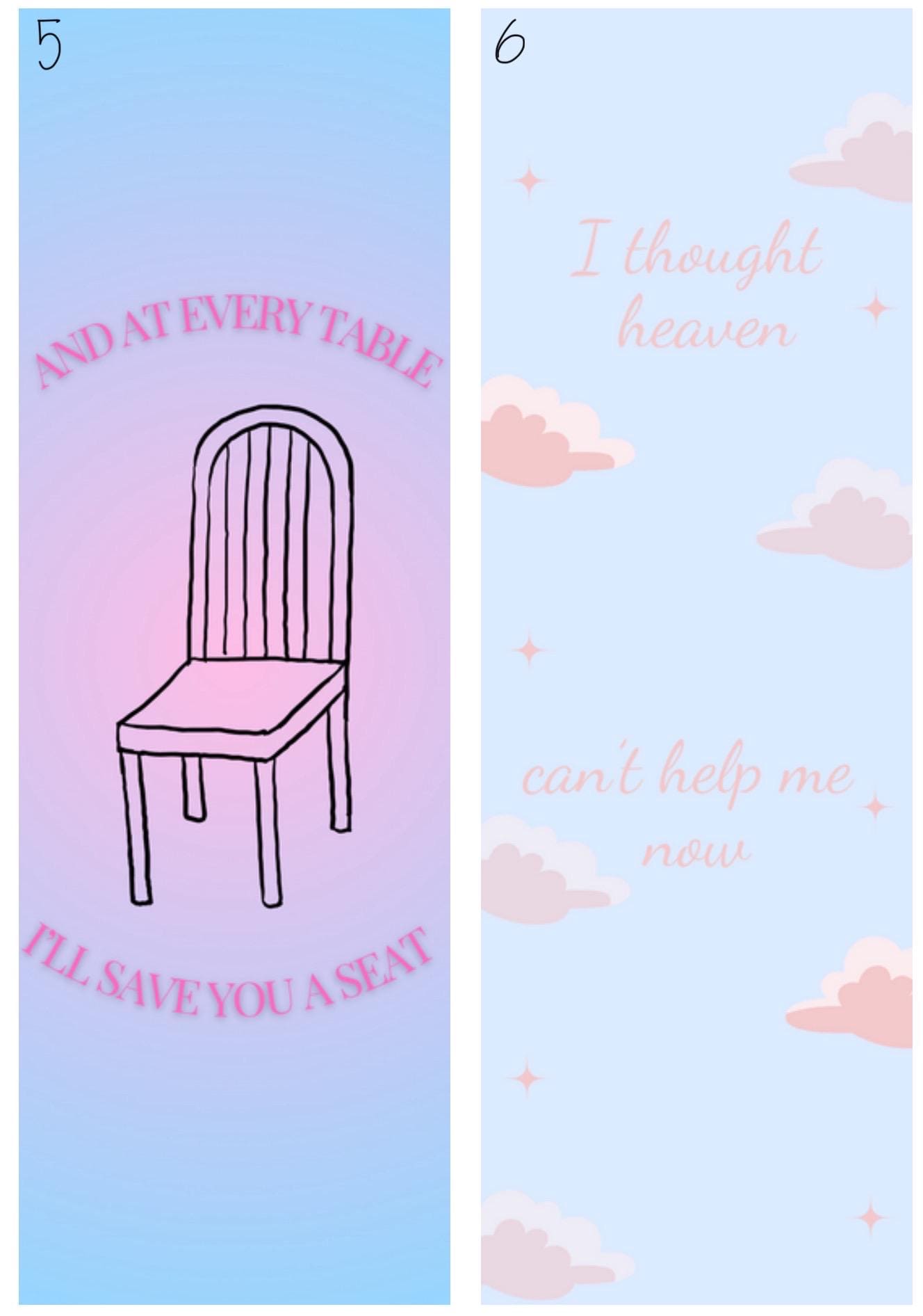 Taylor Swift Lyrics Inspired Bookmarks | Eras