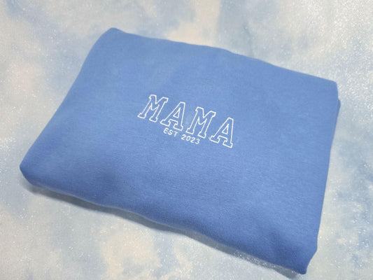MAMA | NANA Est. Embroidered Sweatshirt